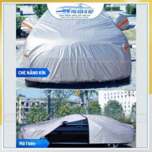 Bạt che nắng xe ô tô tráng nhôm chính hãng Yika