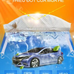 Bạt phủ xe ô tô và chống nóng 5D có bông 14