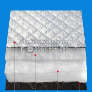 Bạt phủ xe ô tô và chống nóng 5D có bông 16