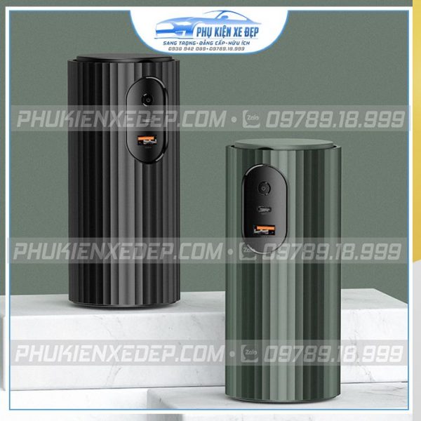 Bộ chuyển đổi 12V sang 220V chính hãng Rock trên ô tô 4 Bộ chuyển đổi nguồn điện 12V sang 220V Rock