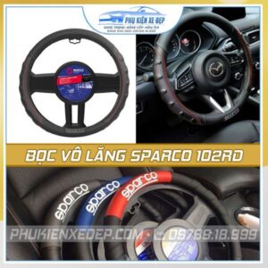 Bọc vô lăng Sparco SPC102RD