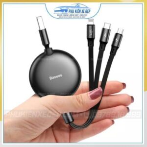 Cáp sạc đa năng Baseus 3 in 1 CAMLT-ZY