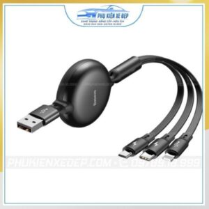 Cáp sạc đa năng Baseus 3 in 1 CAMLT-ZY