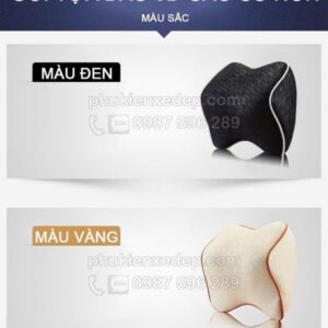 Gối tựa đầu ô tô 3D cao su non