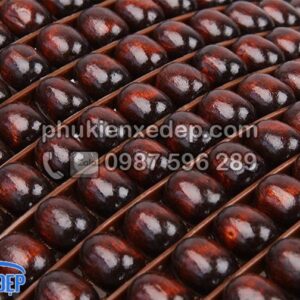 Tấm lưới tựa lưng ghế ô tô Hạt Gỗ - Mẫu 24