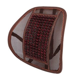 Tấm lưới tựa lưng hạt gỗ ô tô