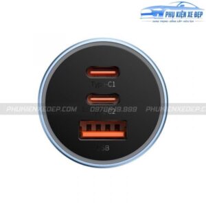 tau sac nhanh da nang tren o to 65w baseus 2 cong type c 1 usb 009 600x600 1